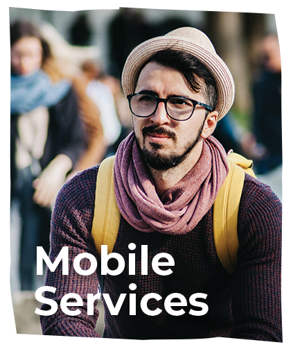 Services box link -  Mobile Services